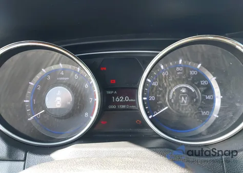 2012 Hyundai Sonata Gls из США, поврежденный, VIN 5NPEB4AC4CH478607